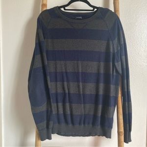 Richards cotton cashmere blend striped sweater